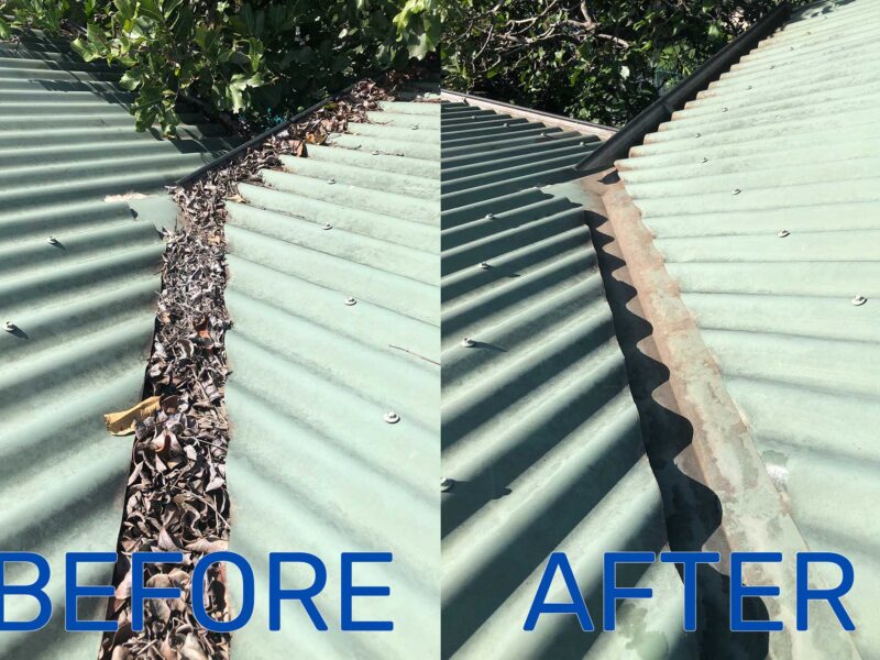 Brisbane River Gutter Clean