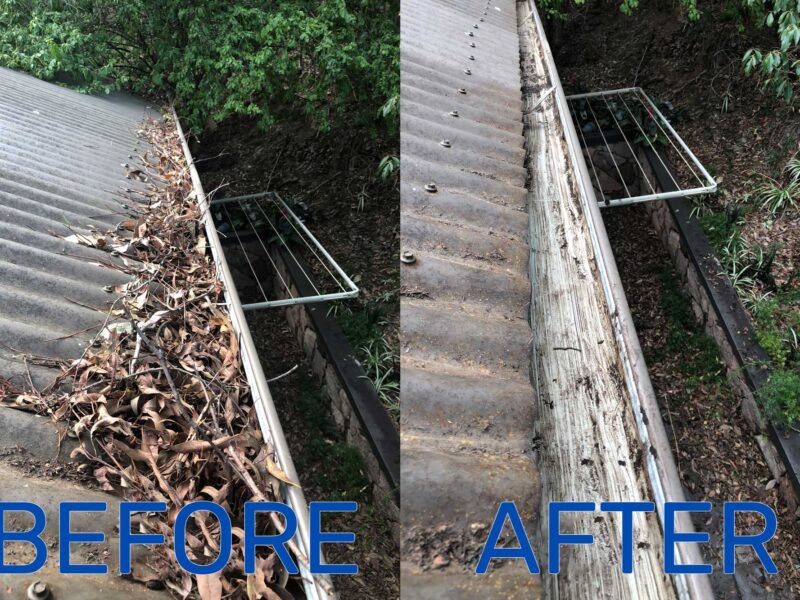 Brisbane River Gutter Clean