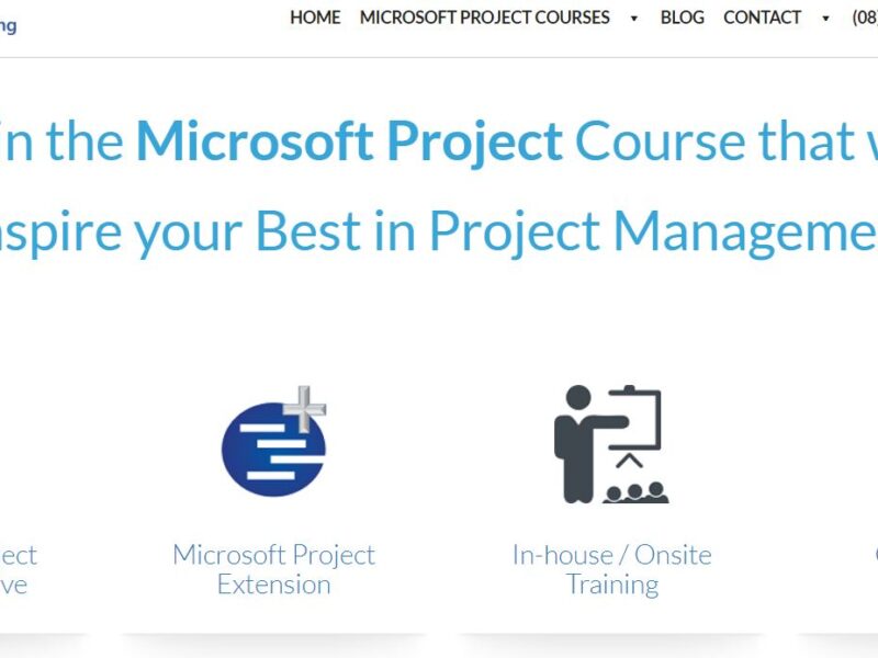 Microsoft Project Training