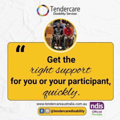 Tendercare Disability Services Melbourne